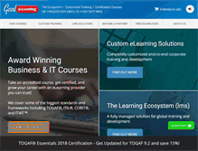 Tablet Screenshot of goodelearning.com
